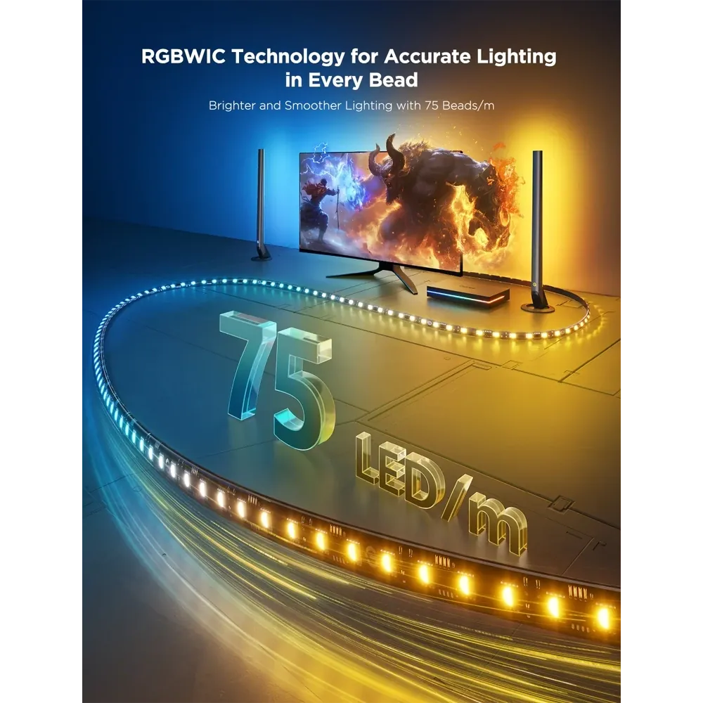 Govee AI Sync Box Kit 2 27-34" Monitör Arka Aydınlatma 3