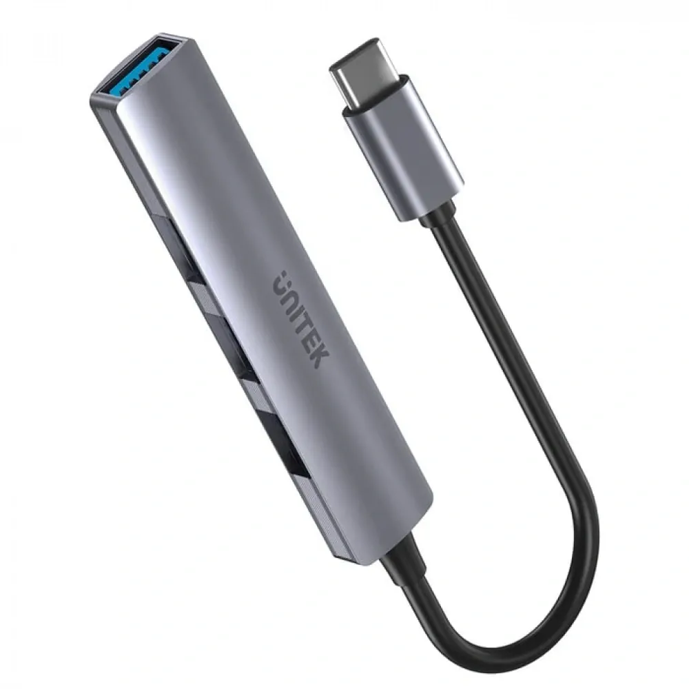 Unitek Type-C to 4 Port 1XUSB 3.0 - 3XUSB 2.0 Çoklayıcı (H1208B)