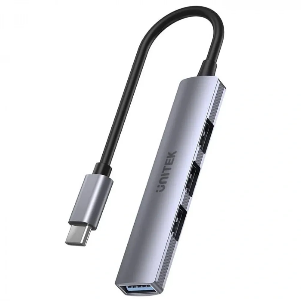 Unitek Type-C to 4 Port 1XUSB 3.0 - 3XUSB 2.0 Çoklayıcı (H1208B) 2