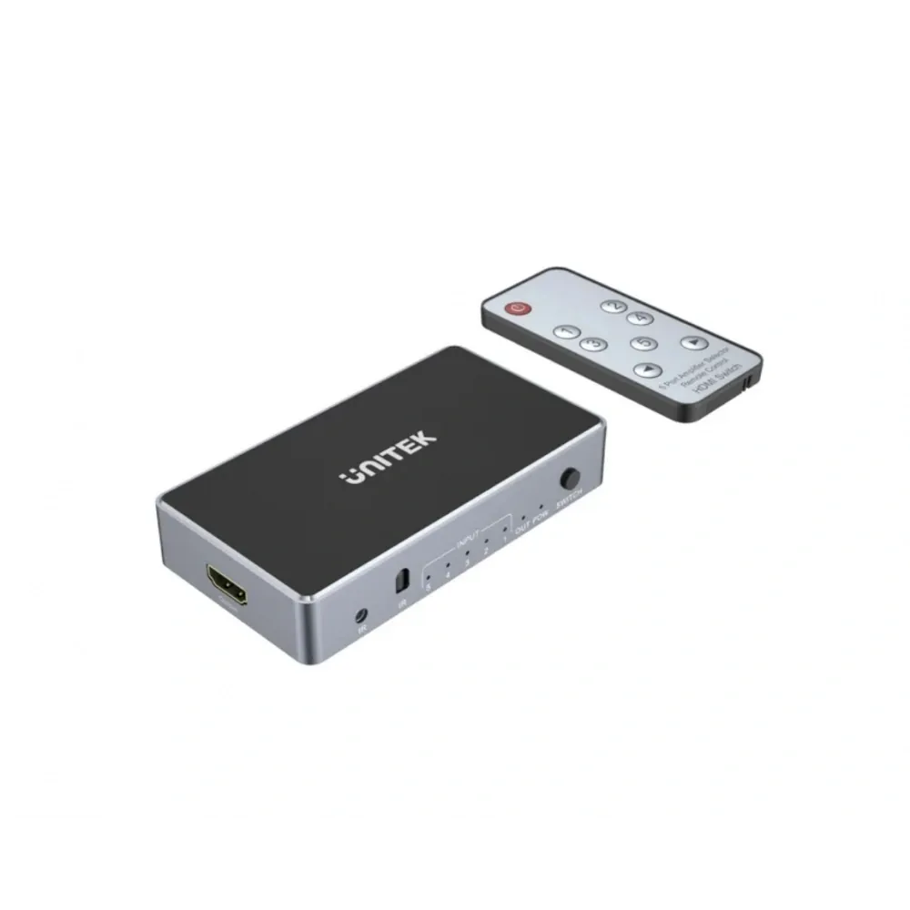Unitek 4K HDMI Switch 5 Giriş 1 Çıkış (V1110A)
