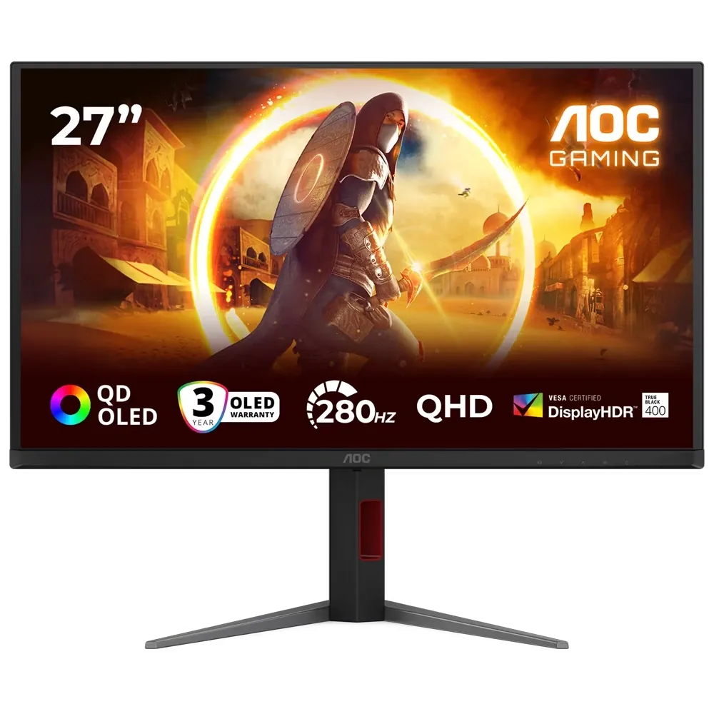 Aoc 27" Q27G4ZD 280Hz 0.03ms G-Sync HDR400 2K QD-OLED Pivot 2