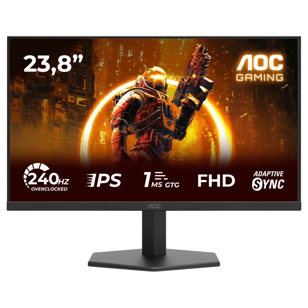 Aoc 23.8" 24G11ZE 240Hz(OC) 1ms Hdmi Dp Fhd Fast Ips 4