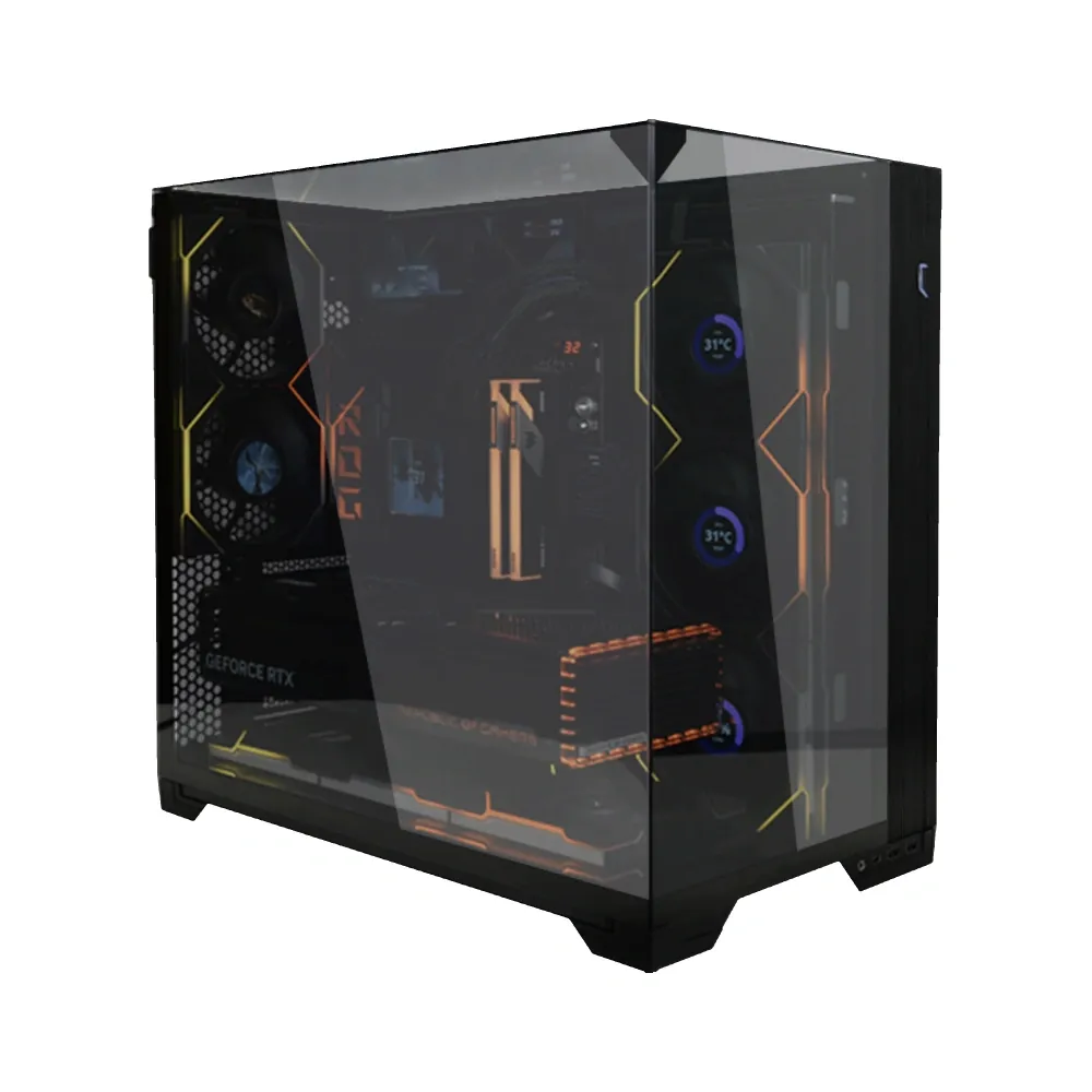Lian Li O11 Vision Compact Siyah Mid-Tower ATX Kasa (G99.O11VPX.S0) 3