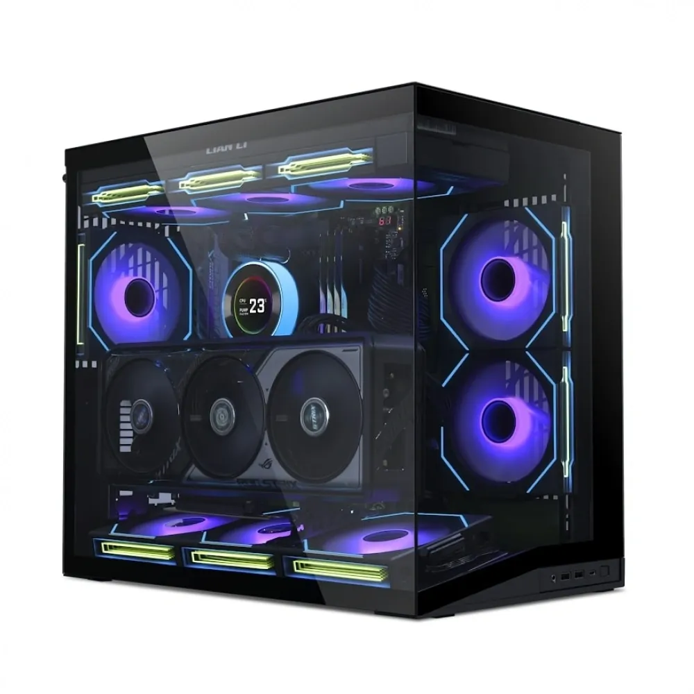 Lian Li O11 Dynamic Mini V2 Siyah Mid-Tower Kasa (G99.O11DMIV2X.00) 3