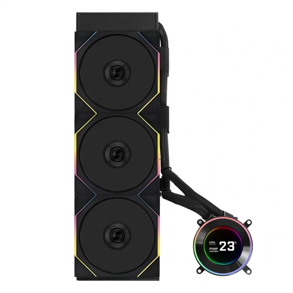 Lian Li Hydro-Shift II LCD-C 360TL Siyah Sıvı Soğutucu G89.GHS2LCD36TB