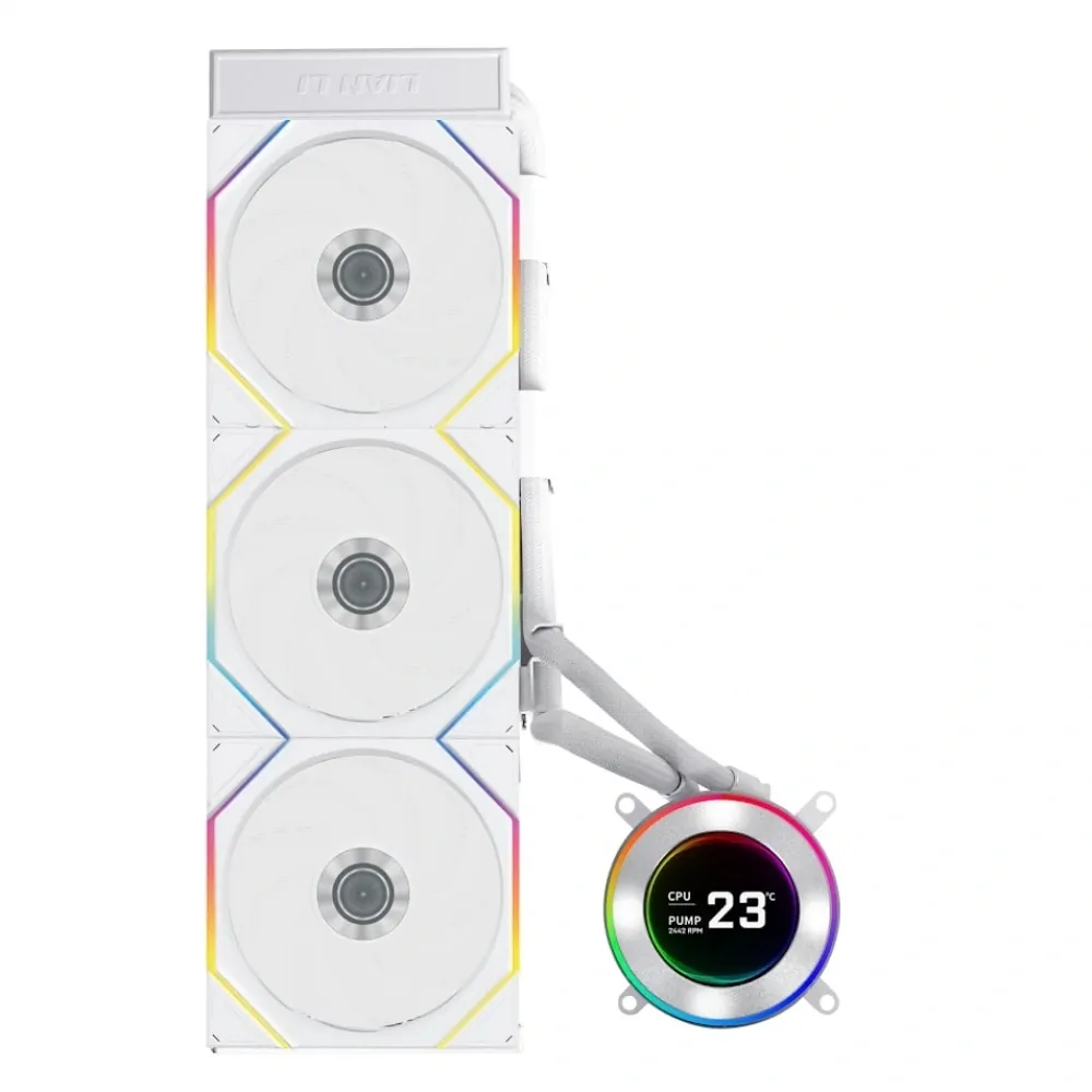 Lian Li Hydro-Shift II LCD-C 360TL Beyaz Sıvı Soğutucu G89.GHS2LCD36TW 2
