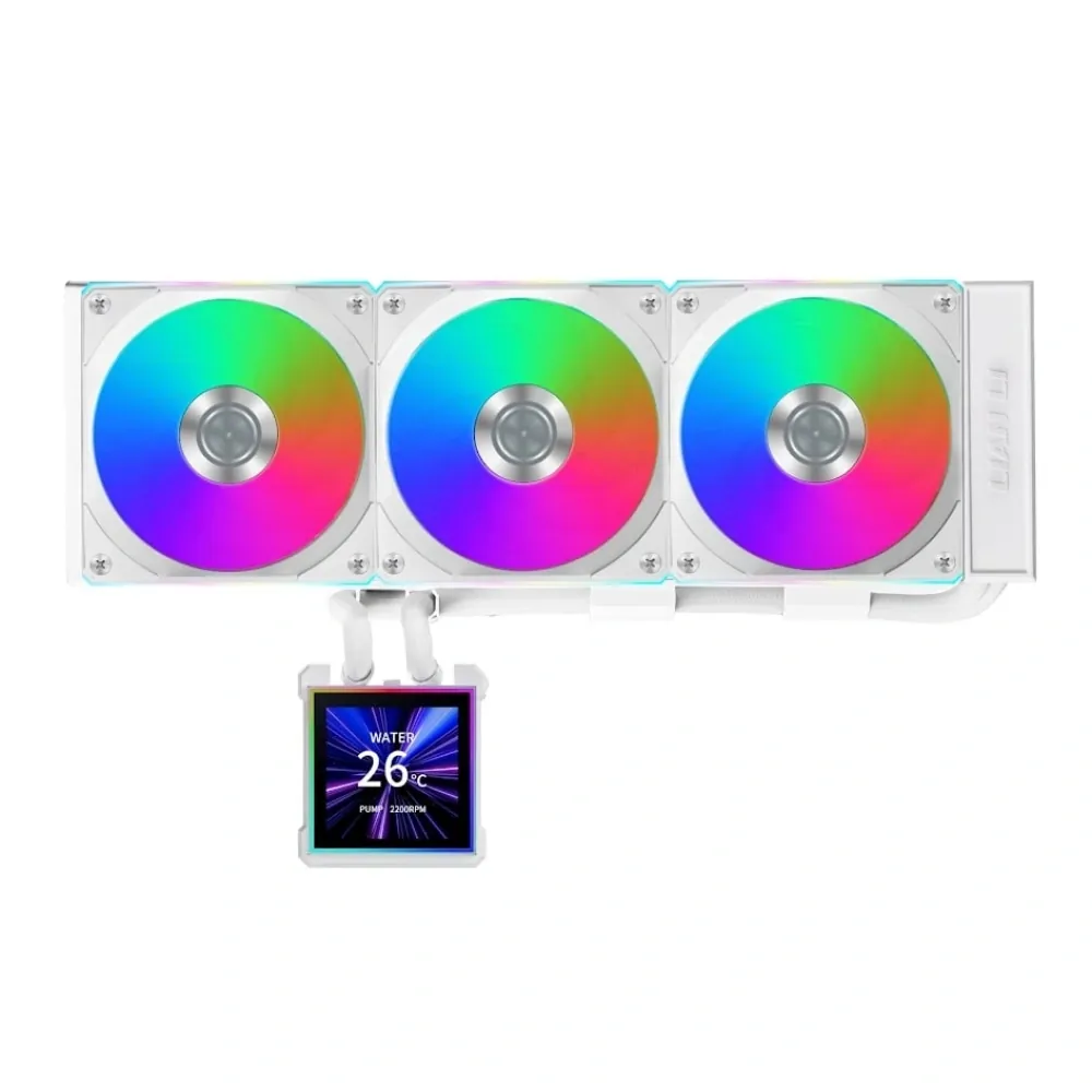 Lian Li HydroShift II LCD-S 360CL Beyaz Sıvı Soğutucu G89.GHS2LCDS36CW 2