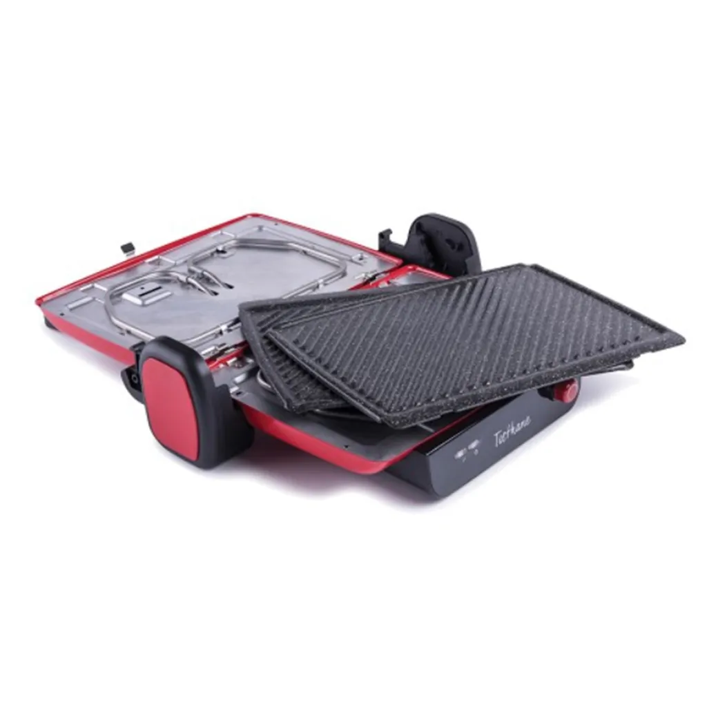 STİLEVS TOSTHANE GRANİT TOST MAKİNESİ KIRMIZI 3