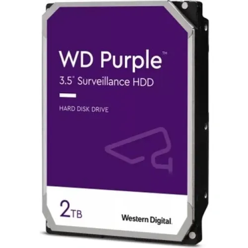 Hdd Wd 3.5 2Tb Wd23Purz Purple 64Mb 7/24