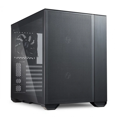 KASA LİAN Lİ O11 AIR MİNİ SİYAH MINI-TOWER ATX