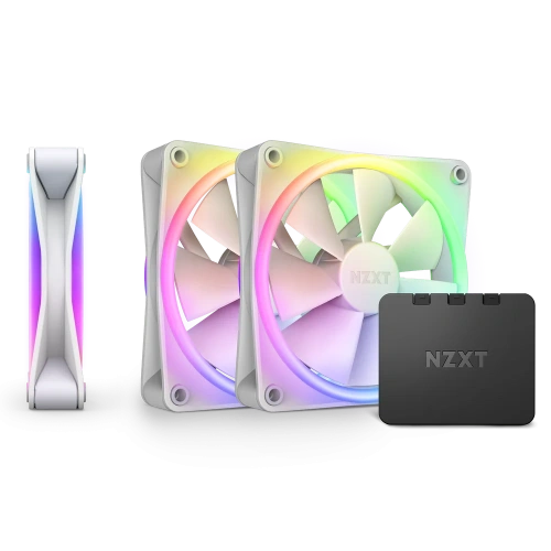 Nzxt F120 RF-D12TF-W1 RGB Duo White 120 mm Fan(3lü Set)