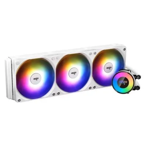 İŞLEMCİ FANI AIGO AP360 360mm RGB SIVI SOĞUTMA Beyaz AM5/1700p