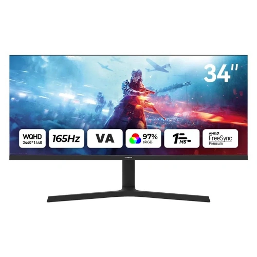 AIWA 34 MP3424-Y Curved 1ms 165Hz MM UWQHD