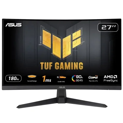 Monıtor Asus 27 Vg27Vq3B Curved 1Ms 180Hz Va Fhd