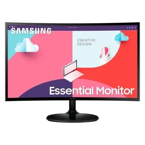 MONITOR SAMSUNG 23.5 LS24C362EAUXUF LED CURVED 4MS 75HZ FULL HD