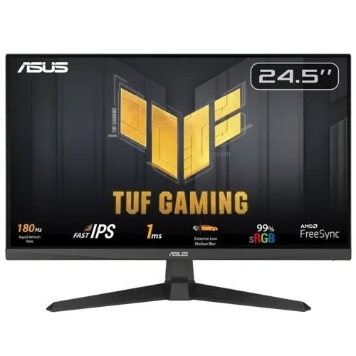 Asus 24.5 Tuf Gamıng Vg259Q3A Ips 1Ms 1920X1080,180Hz,Dp,Hdmı,Hoparlr