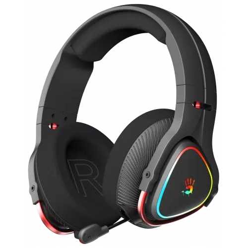 Bloody Mr720 Siyah Şarjlı Rgb Kulaklık-Bt&amp;2.4G&amp;3.5Mm