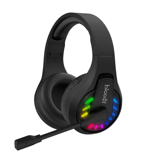 Bloody Gr230 Siyah Şarjlı Neon Bt5.3&amp;2.4G&amp;3.5Mm