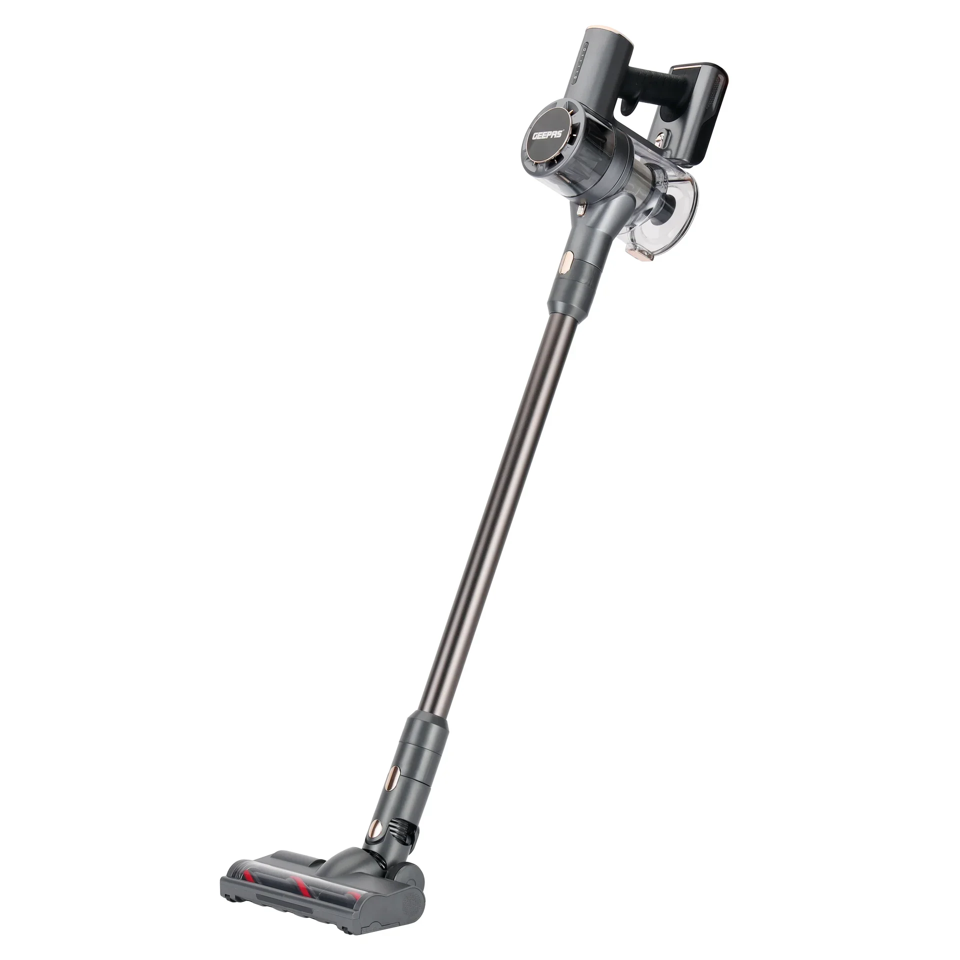 GEEPAS GVC19030 KABLOSUZ DİKEY SÜPÜRGE - 22.2V LİTYUM BATARYALI ÇİFT HIZLI EMİŞ GÜCÜ VE HEPA FİLTRELİ SİKLONİK SİSTEM