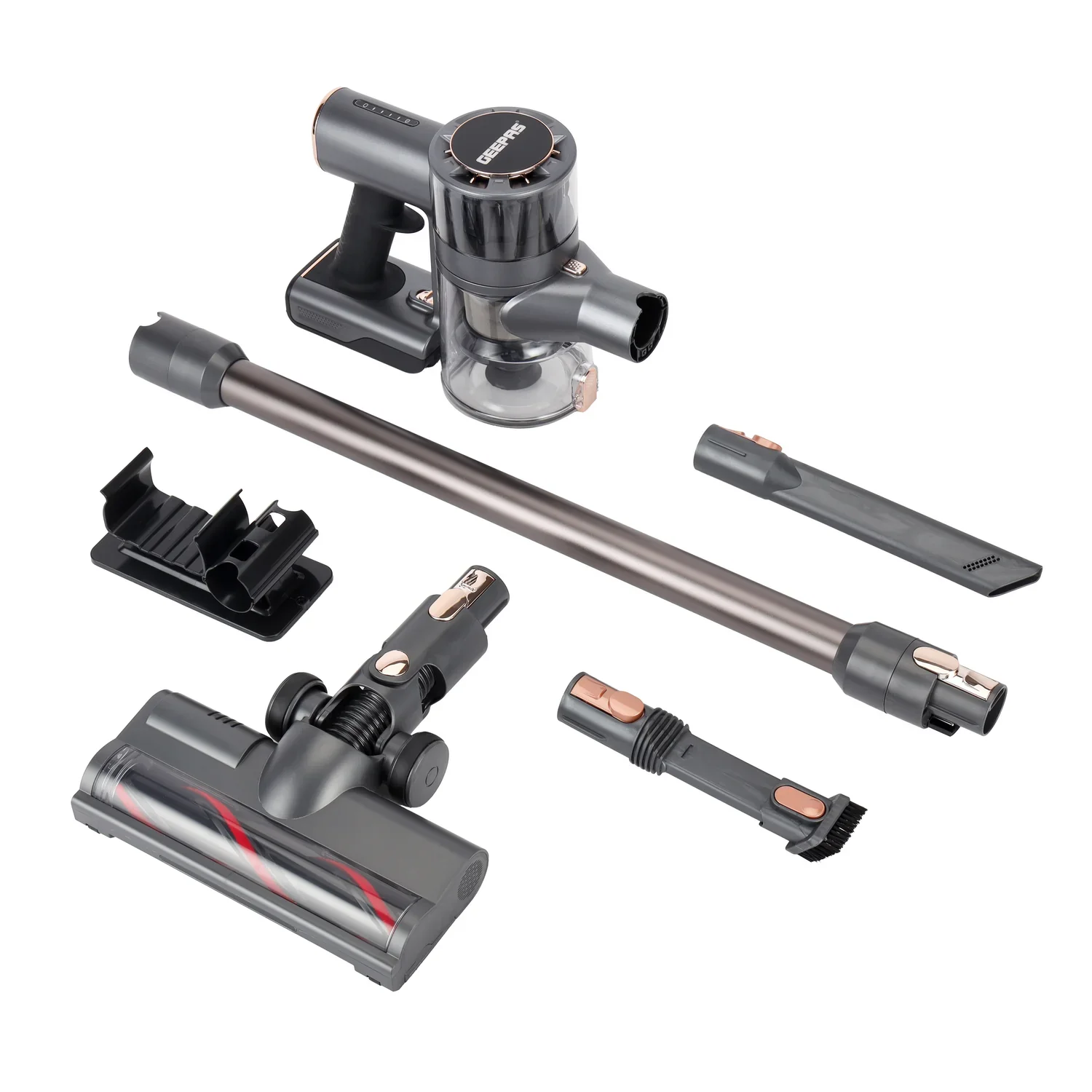 GEEPAS GVC19030 KABLOSUZ DİKEY SÜPÜRGE - 22.2V LİTYUM BATARYALI ÇİFT HIZLI EMİŞ GÜCÜ VE HEPA FİLTRELİ SİKLONİK SİSTEM 2