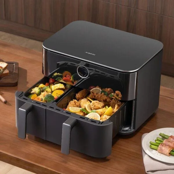Xiaomi Çift Bölmeli Airfryer 10L Siyah
