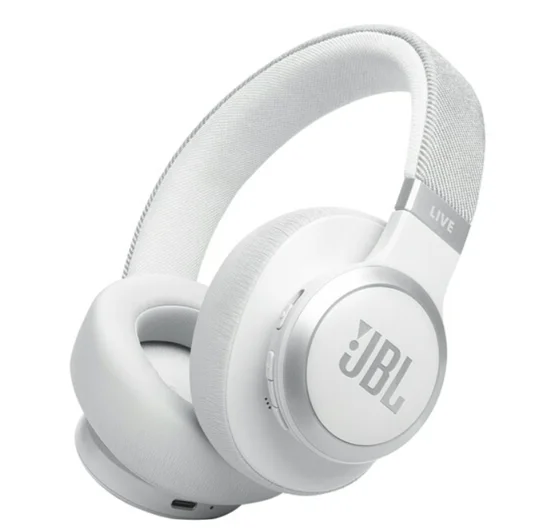 JBL LİVE 770 NC BLUETHOOTH HEADPHONES WHİTE