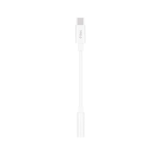 TTEC 2AK04B USB-C 3.5MM AUX ADAPTÖR 11CM BEYAZ