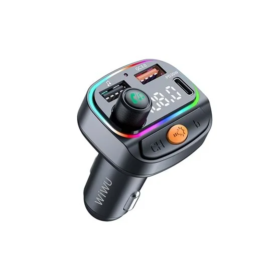 WİWU QC031 BLUETOOTH TRANSMİTTER 38W HIZLI ŞARJ