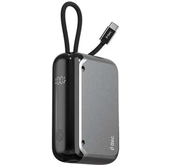 TTEC 2BB228UG RECHARGER LCD 10.000MAH PD30W POWERBANK