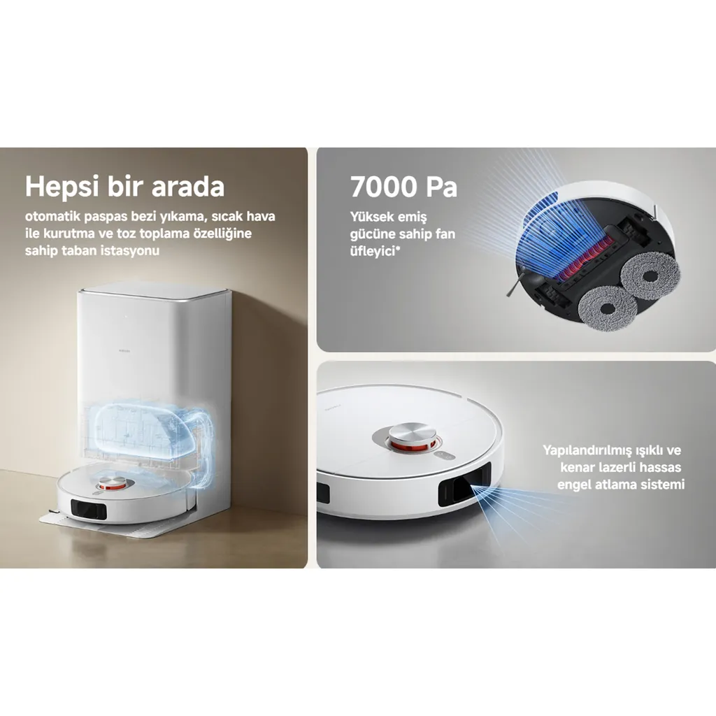 XİAOMİ X20 PRO VACUUM/MOP ROBOT SÜPÜRGE 4