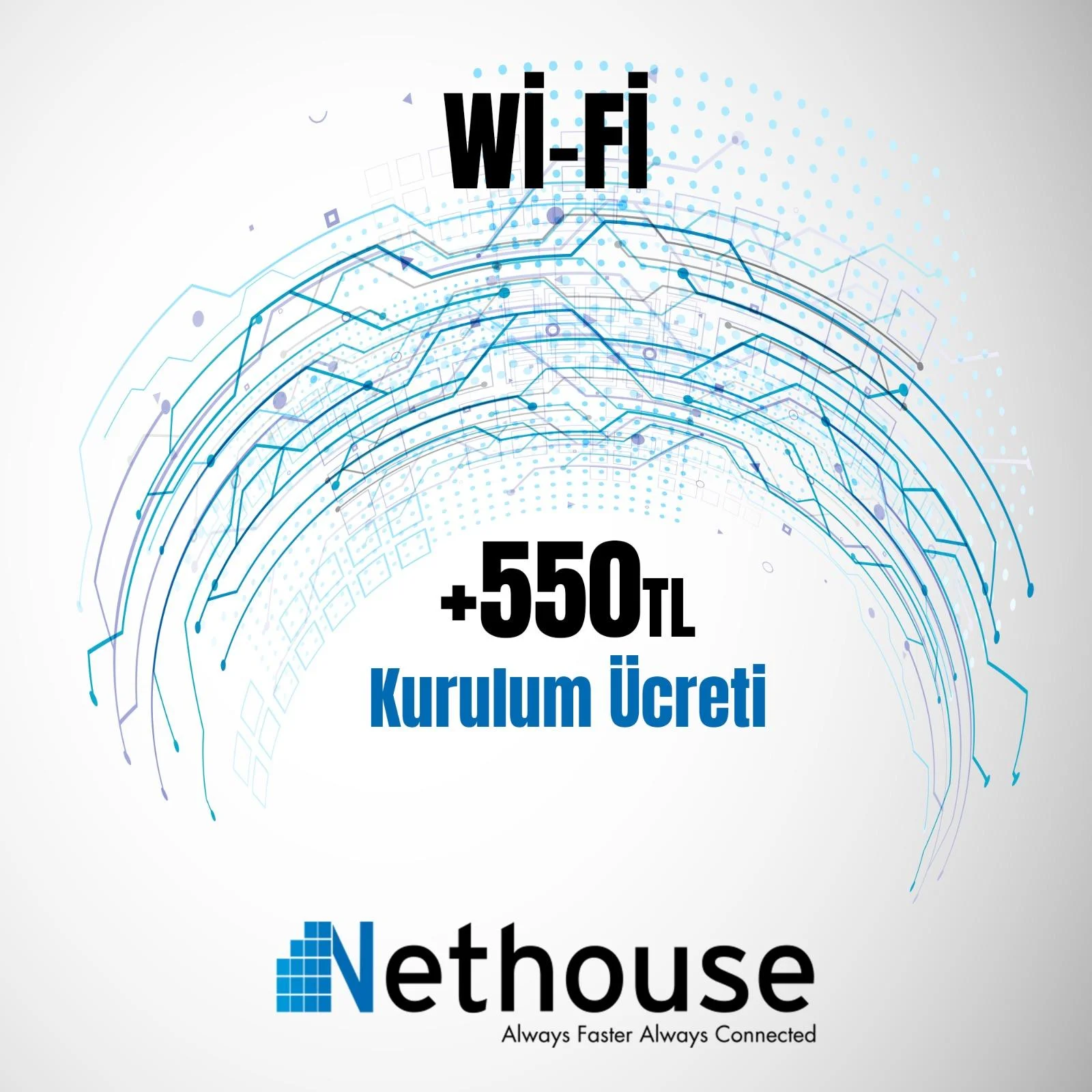 NETHOUSE 10MBPS 1 AYLIK İNTERNET
