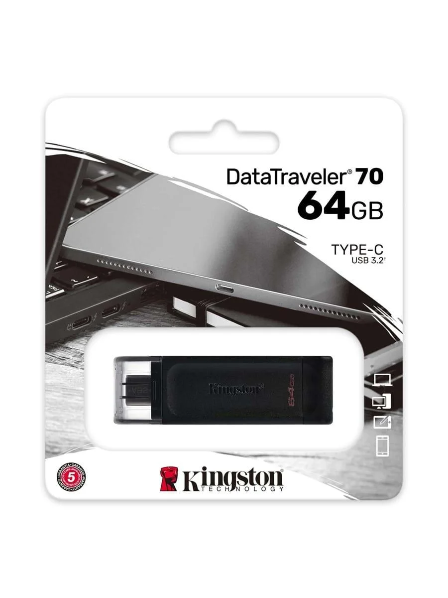 KİNGSTON DT70 64GB USB-C BELLEK