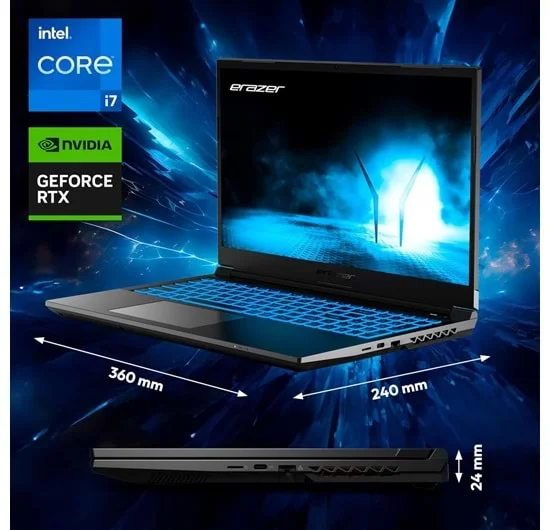 ERAZER CRAWLER E50İ MD600013 16/512 RTX4050 LAPTOP 3