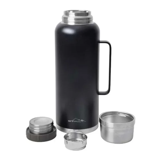 NURGAZ NG-166 CAMPOUT ÇİFT KATMANLI TERMOS 2600 ML