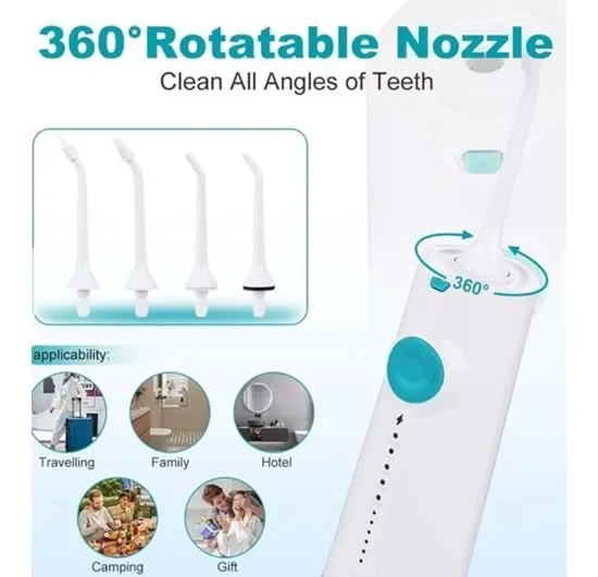 WİNNİNG STAR WATER FLOSSER DİŞ SAĞLIĞI TAZİKLİ YIKAMA CİHAZI ST-9818 2