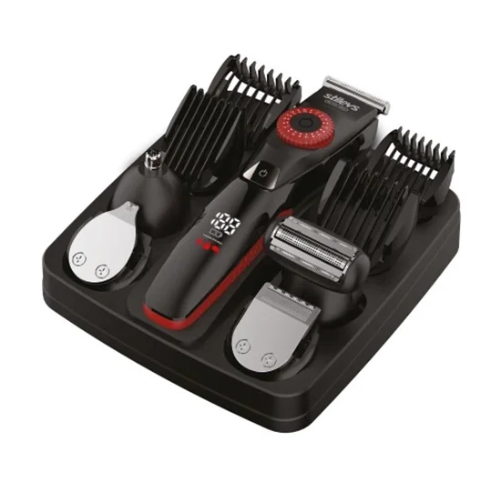 STİLEVS ERKEK BAKIM SETİ TRAŞ MAKİNESİ KIRMIZI ST-MRSTİL 1002