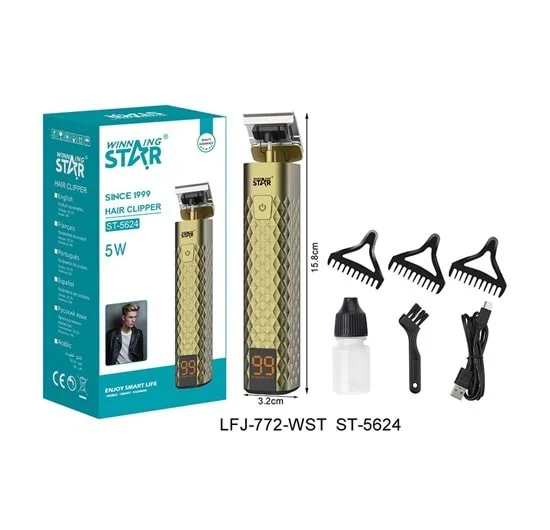 WİNNİNG STAR SAÇ SAKAL TRAŞ MAKİNESİ ST-5624