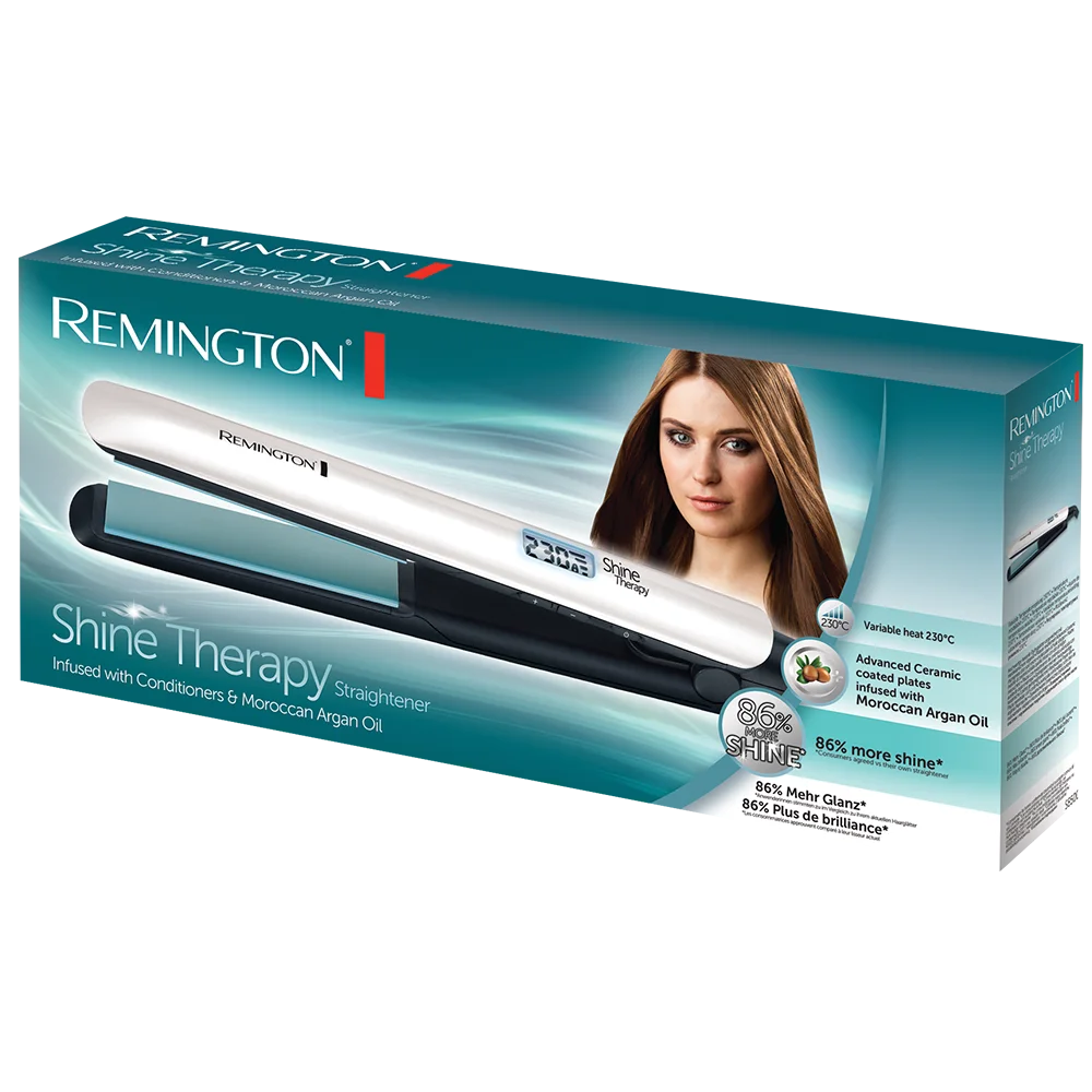 REMİNGTON SHİNE THERAPY SAÇ DÜZLEŞTİRİCİSİ 230 DERECE S8500