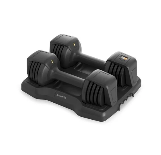 PORODO DOUBLE SMART DUMBBELL PD-DASD12-BK