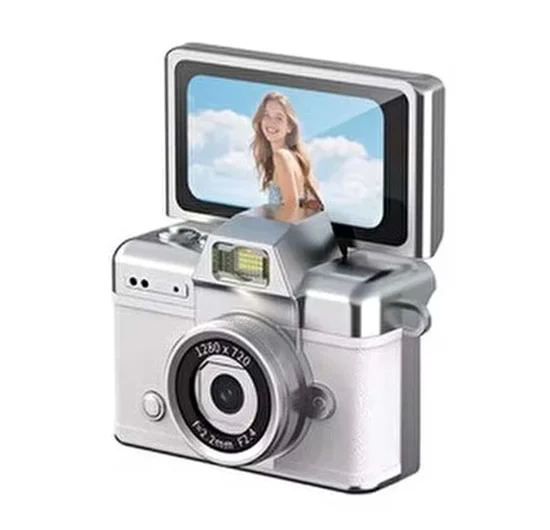 ABBRUCH MİNİ FLİP DİGİTAL CAMERA GÜMÜŞ LK-027