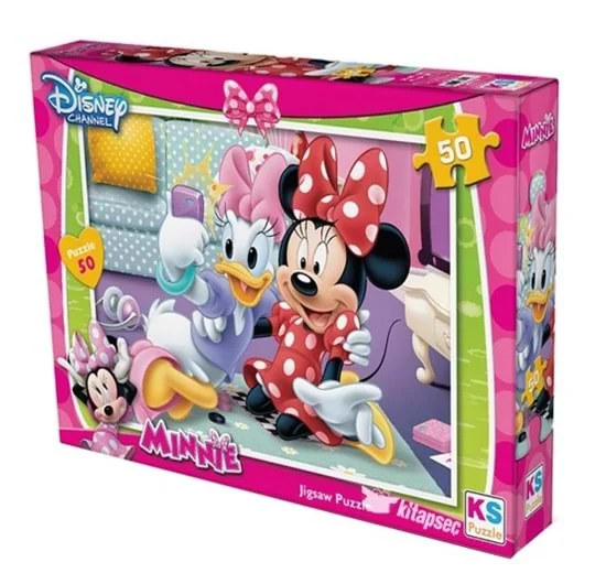 KS GAMES MİNNİE MOUSE PUZZLE 50 PARÇA