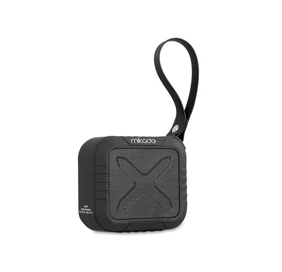 MIKADO HANDY WATERPROOF SPEAKER BLACK SUYA DAYANIKLI HOPARLÖR