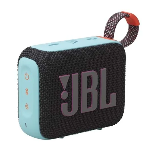 JBL GO 4 PORTABLE BLUETHOOTH HOPARLÖR IP67 SİYAH TURKUAZ