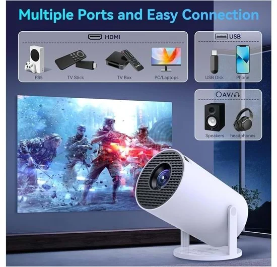 CASTU HY300 PRO PROJEKTÖR 4