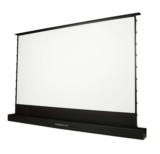 POWEROLOGY 100” MOTORLU PROJEKSİYON PERDESİ - BEYAZ P100MPS