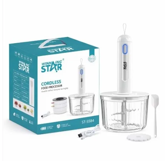 WİNNİNG STAR ST-5584 KABLOSUZ YEMEK DOĞRAYICI