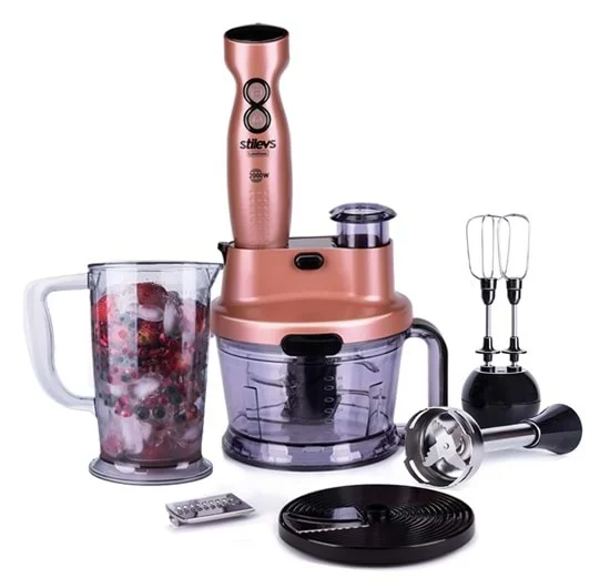 STİLEVS LİMİTLESS EL BLENDER SETİ ROSE