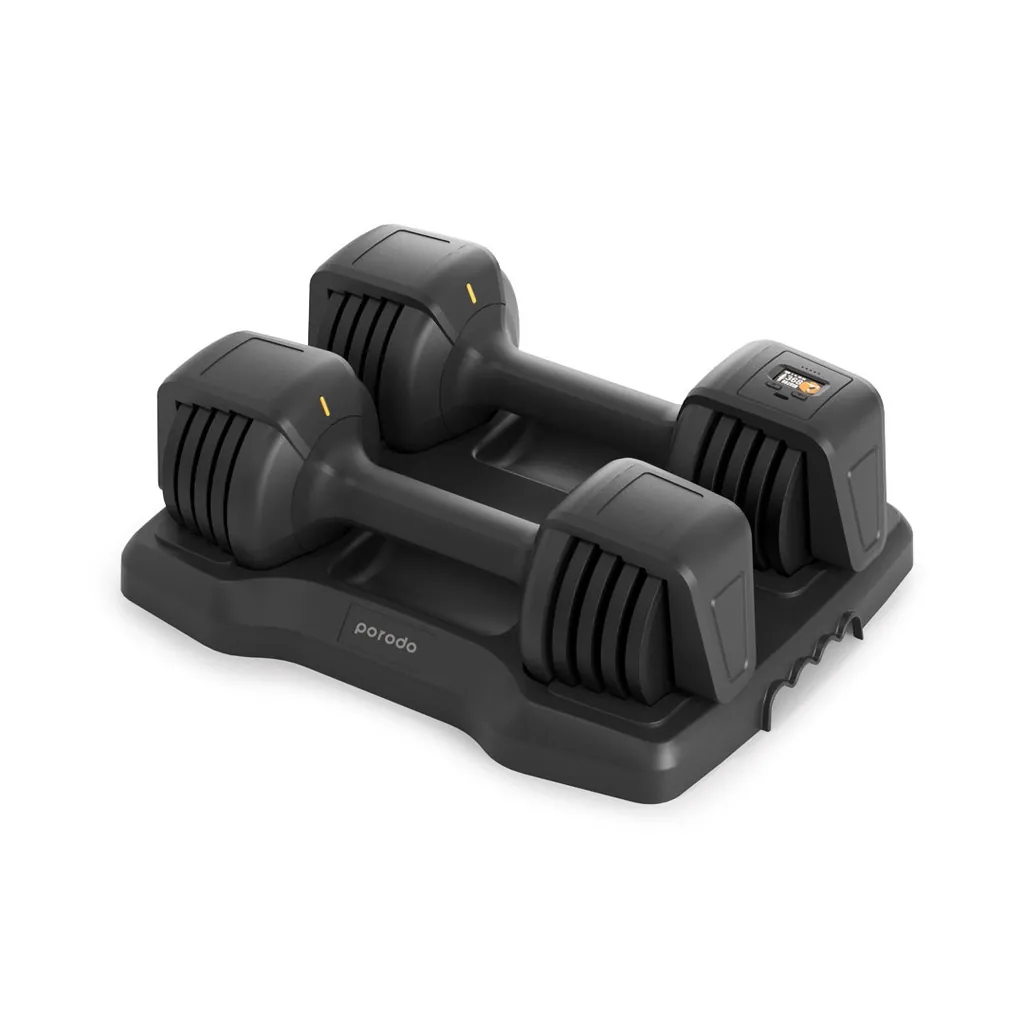 PORODO DOUBLE SMART DUMBBELL PD-DASD12-BK 2