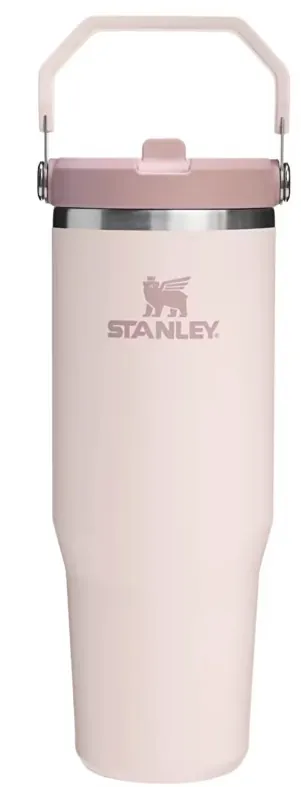 STANLEY İCEFLOW FLİP STRAW TUMBLER 30 OZ 890ML ROSE QUARTZ 2