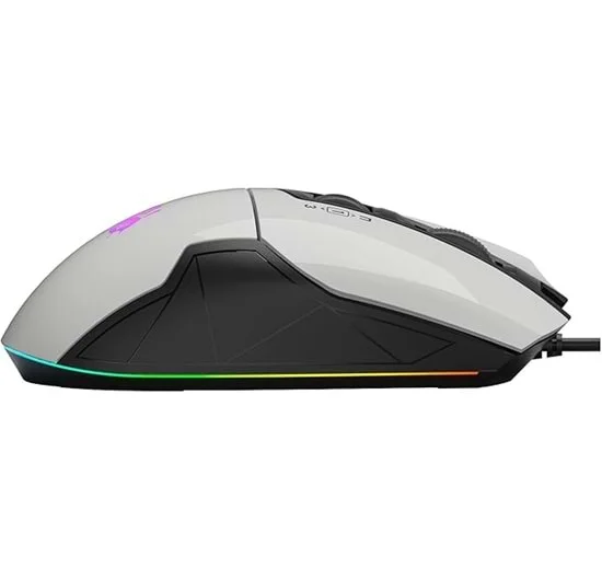 BLOODY W70 MAX 10K CPI OPTİK RGB GAMİNG MOUSE BEYAZ 5